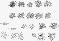 中国风祥云中国风祥云矢量图高清图片