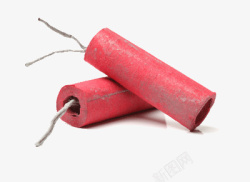 两颗小鞭炮素材