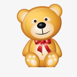 可爱的玩具熊素材