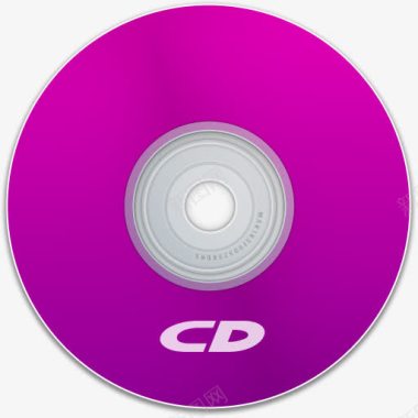 线上媒体CD紫色DVD盘磁盘保存极端媒体图标图标