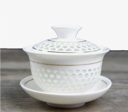 陶瓷茶杯白色素材