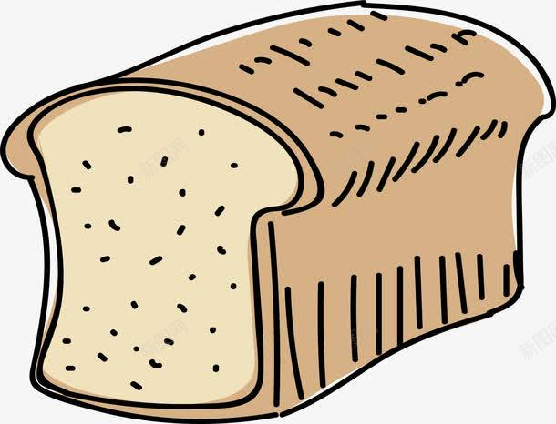 全麦面包png免抠素材_88icon https://88icon.com 全麦 切片面包 手工面包 矢量素材 营养早餐