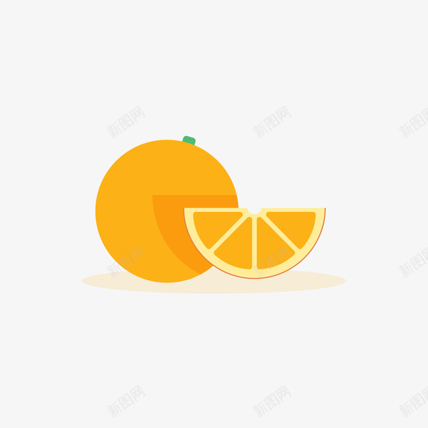 黄色的橙子矢量图ai免抠素材_88icon https://88icon.com 橙子矢量 水果 矢量橙子 矢量水果 食物 黄色 矢量图