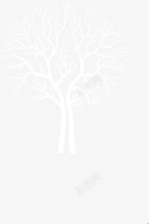 创意元素合成效果白色的树木png免抠素材_88icon https://88icon.com 元素 创意 合成 效果 树木 白色