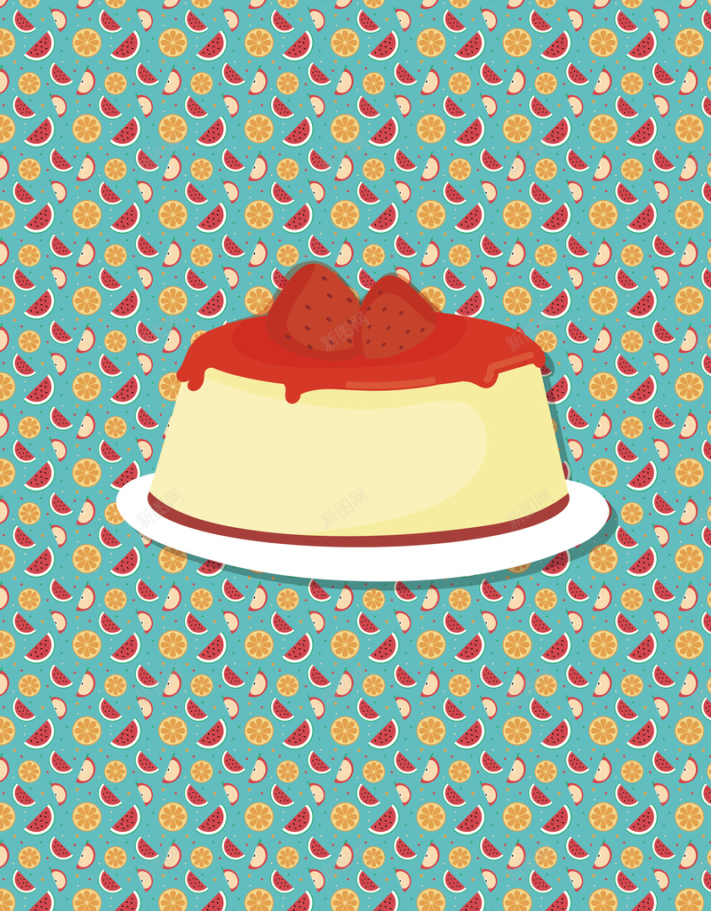 可口蛋糕重复背景矢量图ai设计背景_88icon https://88icon.com 可口 素材 素材背景 背景 背景素材 蛋糕 蛋糕素材 蛋糕背景 重复 矢量图