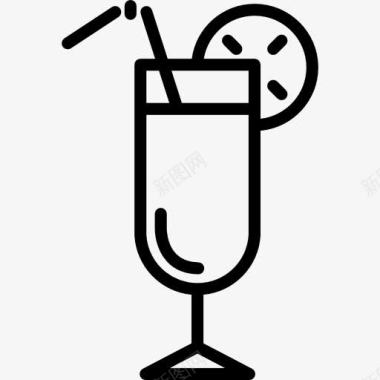 酒长GlassCocktail图标图标