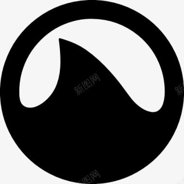 帽子符号Grooveshark的标识图标图标