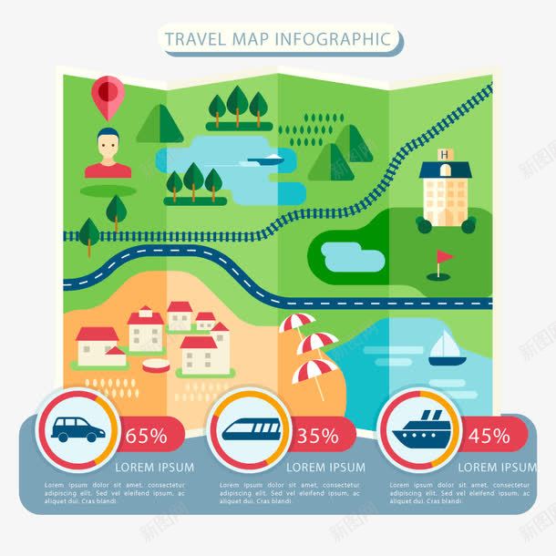 旅游地图png免抠素材_88icon https://88icon.com PNG免费下载 公园地图 高清素材