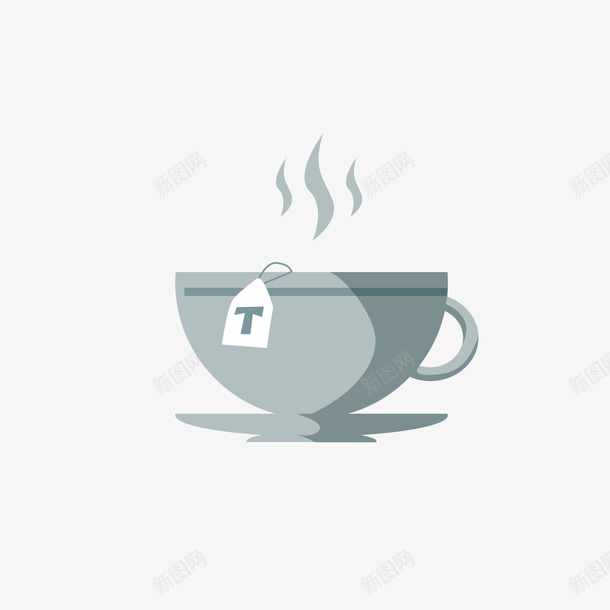 带标签的茶碗png免抠素材_88icon https://88icon.com PNG素材 标签 烟雾 茶碗