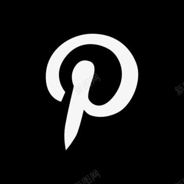 社交媒体用户Pinterest图标图标