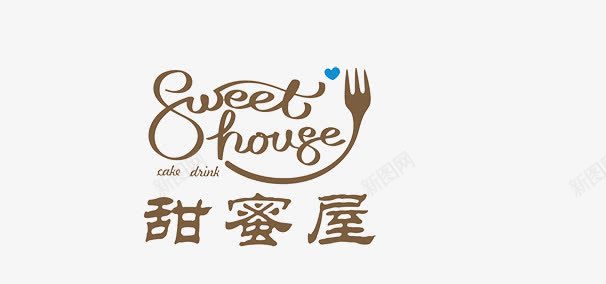 餐饮面点甜蜜屋logo图标图标