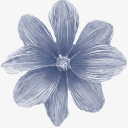 手绘花朵抽象花朵素材