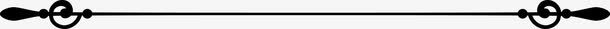 黑色分割线png免抠素材_88icon https://88icon.com 分割线 可爱 田园风 花纹箭头 花边 黑色