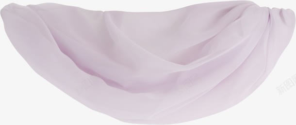 淡紫色纱巾png免抠素材_88icon https://88icon.com 素材 紫色