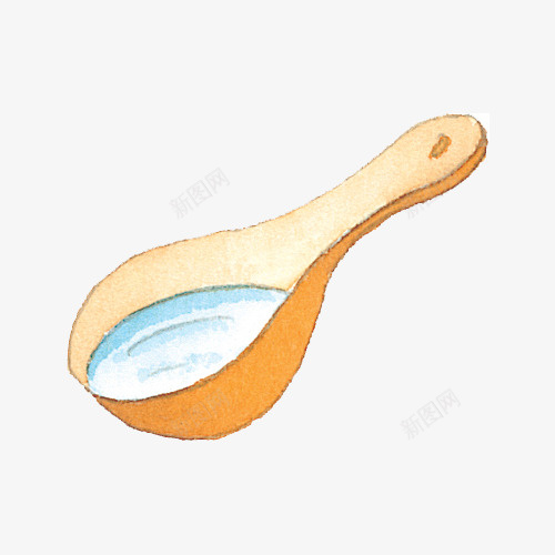 一勺子水png免抠素材_88icon https://88icon.com png素材 勺子 勺子装饰 水