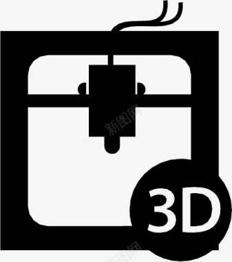 牛3打印机3dprintericons图标图标