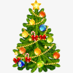 圣诞矢量树免费的圣诞图标设置图标