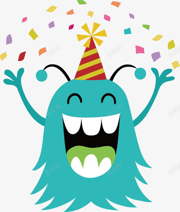 可爱卡通小动物矢量图ai免抠素材_88icon https://88icon.com 卡通动物 可爱 微笑 手绘图案 节日元素 矢量图