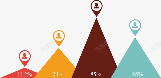 三角形数据分析文本框png免抠素材_88icon https://88icon.com 数据分析 文本框