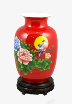 中国红瓷素材