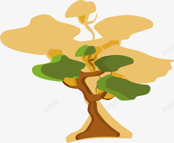 树木剪影png免抠素材_88icon https://88icon.com 小树 形状 树影 植物 绿色植物