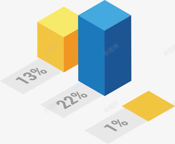 卡通立体柱状图png免抠素材_88icon https://88icon.com PPT图案 卡通 柱状图 矢量图案 立体 金融