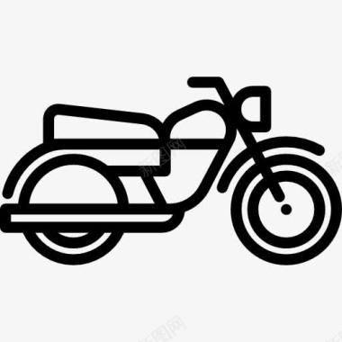 摩托车赛车手摩托车图标图标