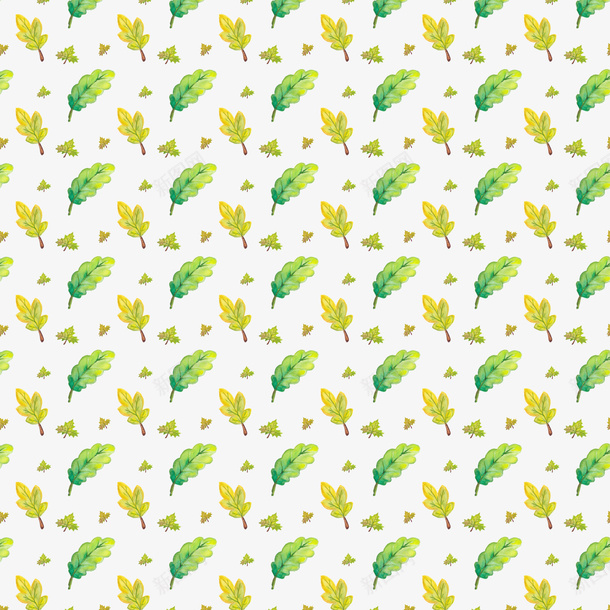 卡通绿色树叶背景png免抠素材_88icon https://88icon.com 卡通植物 小清新 树叶 绿色叶子 背景装饰