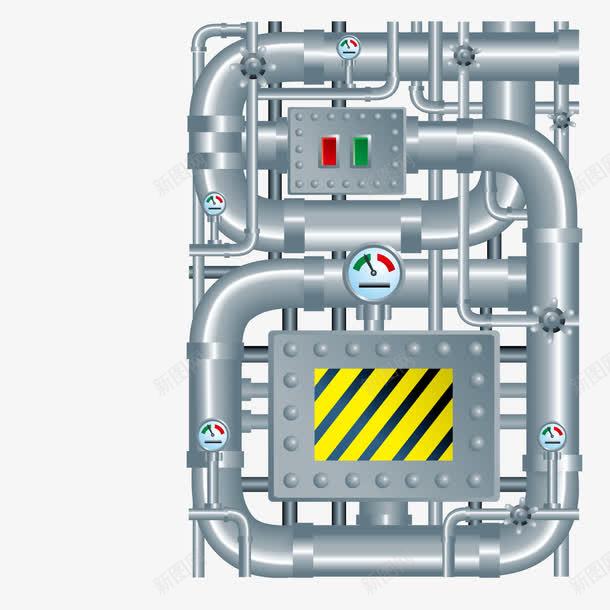 铁制管道开关矢量图ai免抠素材_88icon https://88icon.com 工厂 开关 管子 管道 矢量图