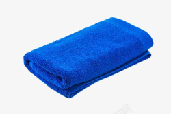 洗车毛巾宝蓝色的洗车毛巾高清图片