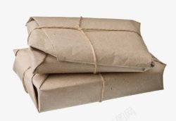 牛皮纸包裹素材