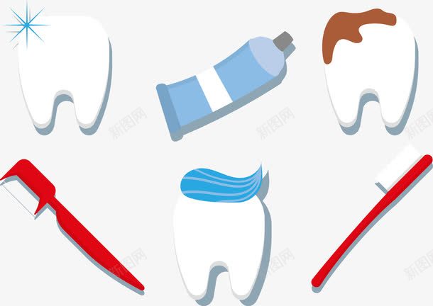 口腔保洁png免抠素材_88icon https://88icon.com 亮白的牙齿 保护牙齿 口腔健康 牙齿