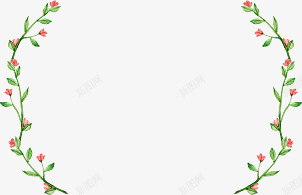 小清新植物花卉装饰图案矢量图ai免抠素材_88icon https://88icon.com 植物 清新 花卉 装饰图案 矢量图