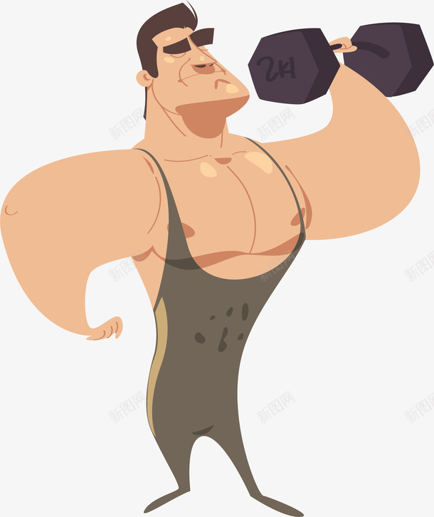 肌肉发达的健身教练矢量图ai免抠素材_88icon https://88icon.com 健身 健身教练 健身的人 强壮肌肉男 矢量png 矢量图 肌肉发达 肌肉男 肌肉男漫画