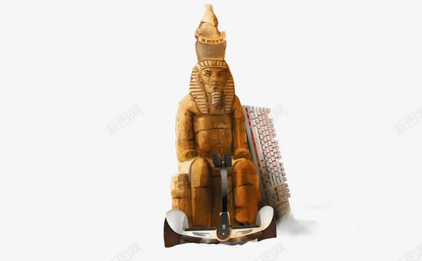 创意合成埃及雕像巨人png免抠素材_88icon https://88icon.com 创意 合成 埃及 巨人 雕像