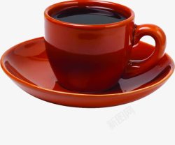 红色咖啡杯咖啡七夕素材