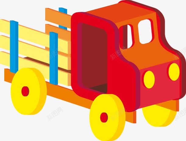 卡通儿童玩具车png免抠素材_88icon https://88icon.com Q版儿童玩具车 儿童玩具 手绘儿童玩具车 积木车