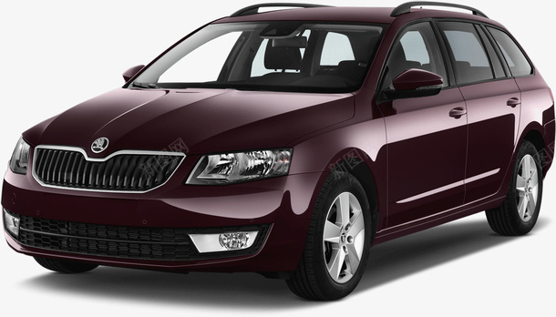 实物酒红色斯柯达汽车png免抠素材_88icon https://88icon.com 交通工具 产品实物 代步工具 斯柯达汽车 斯柯达车 汽车 车辆 进口车