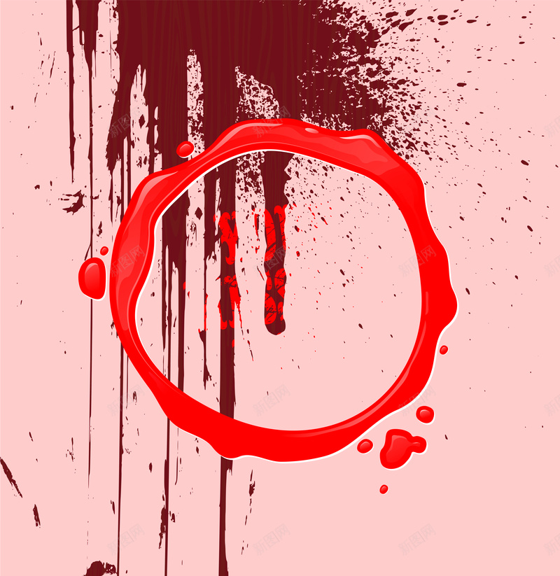创意油漆信息框矢量背景eps设计背景_88icon https://88icon.com 信息框 创意 斑驳 暴力 油漆 矢量素材 符号 红色 矢量图