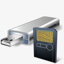 卡微标标移动存储卡SD坚持US素材