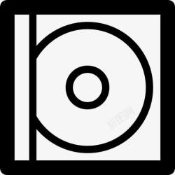 compact音频CD光盘媒体多媒体音乐多媒体图标高清图片