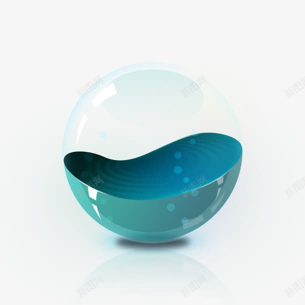 水泡PSDpng免抠素材_88icon https://88icon.com 加冰苏打气泡水 气泡 水 水泡 液体 苏打 蓝色水泡