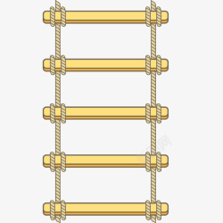 卡通绳梯素材
