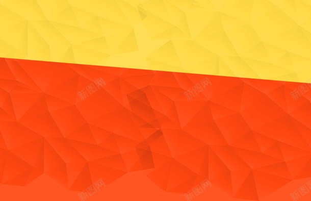 黄红色几何形状海报jpg设计背景_88icon https://88icon.com 几何 形状 海报 红色