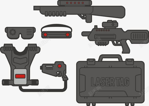 新式武器png免抠素材_88icon https://88icon.com 军事武器 新式武器 武器库 武器箱 特种装备 红外线