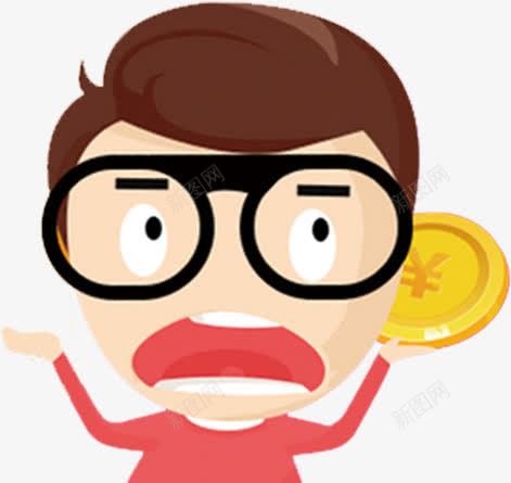 投资理财png免抠素材_88icon https://88icon.com 卡通 投资 金币 金融