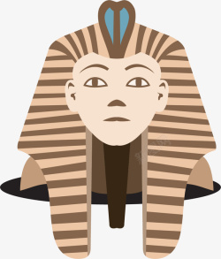 古埃及风格狮身人面像古埃及符号高清图片
