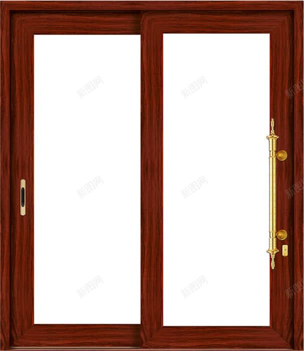 红橡木145断桥推拉门png免抠素材_88icon https://88icon.com 145断桥推拉门 产品实物 推拉门 红橡木