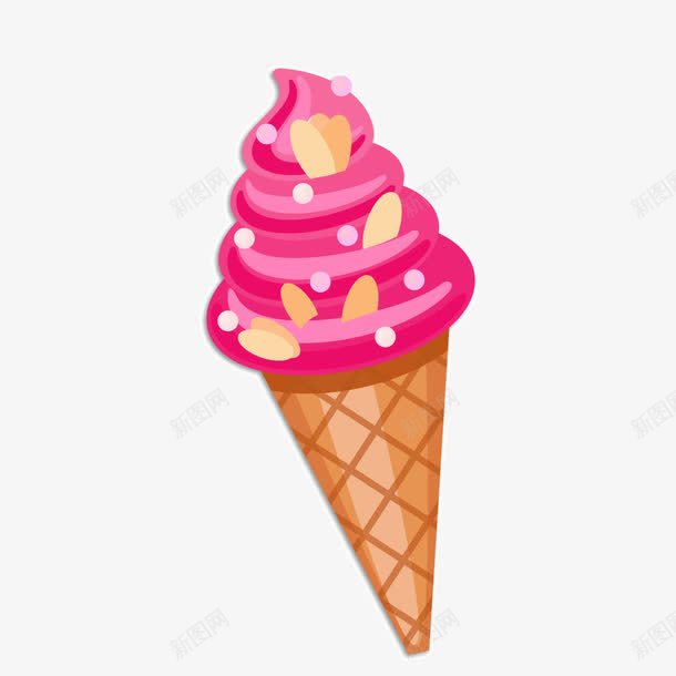 紫色雪糕冰淇淋蛋卷png免抠素材_88icon https://88icon.com PNG矢量 冰淇淋 紫色 蛋卷 雪糕