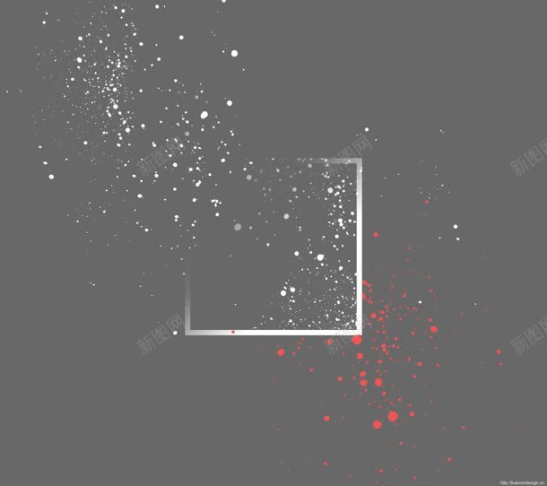 白红色小点点边框jpg设计背景_88icon https://88icon.com 点点 红色 边框